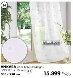 Diego Fényáteresztő készfüggöny Ankara ajánlat