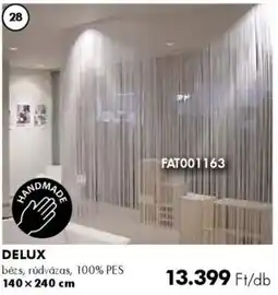 Diego Fényáteresztő készfüggöny Delux ajánlat