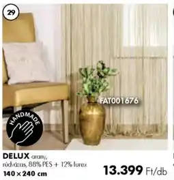 Diego Fényáteresztő készfüggöny Delux ajánlat