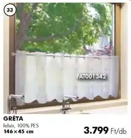 Diego Fényáteresztő készfüggöny Gréta ajánlat