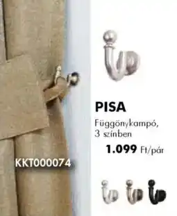 Diego Pisa Függönykampó ajánlat