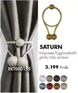Diego Saturn Mágneses függönyelkötő gömb ajánlat