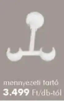 Diego Siva rúdkarnis fehér mennyezeti tartó ajánlat