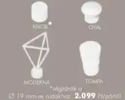 Diego Siva rúdkarnis fehér végzárók ajánlat