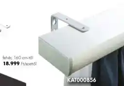 Diego Deco előlapos karnis, fehér ajánlat