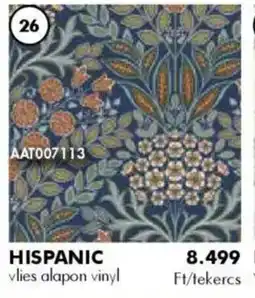 Diego Tapéta Hispanic ajánlat