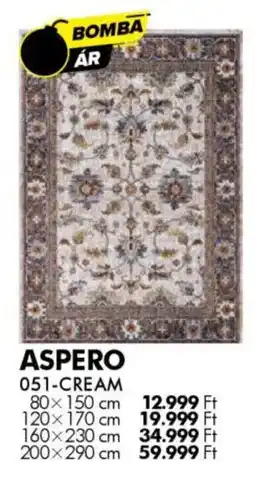 Diego Szőnyeg Aspero Cream ajánlat