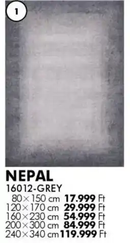 Diego Szőnyeg Nepal Grey ajánlat