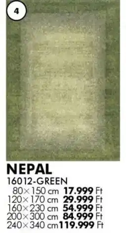 Diego Szőnyeg Nepal Green ajánlat