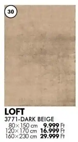 Diego Szőnyeg Loft Dark Beige ajánlat