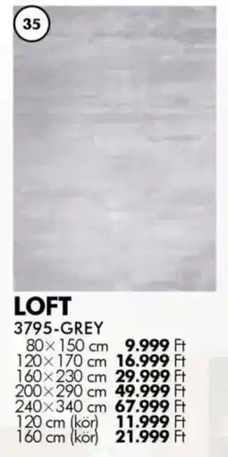 Diego Szőnyeg Loft Grey ajánlat