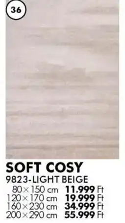 Diego Szőnyeg Soft Cosy Light Beige ajánlat