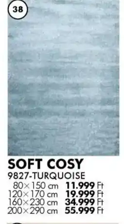 Diego Szőnyeg Soft Cosy Turquoise ajánlat