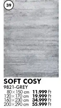 Diego Szőnyeg Soft Cosy Grey ajánlat