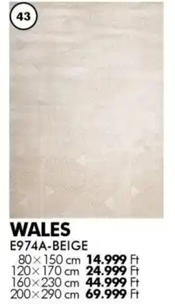 Diego Szőnyeg Wales Beige ajánlat