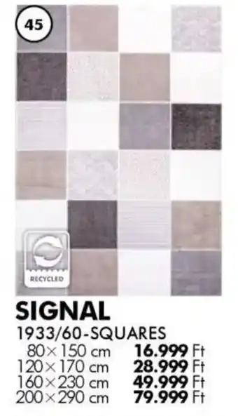 Szőnyeg Signal Squares