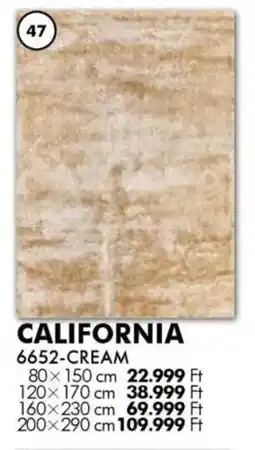 Diego Szőnyeg California Cream ajánlat