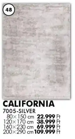 Diego Szőnyeg California Silver ajánlat