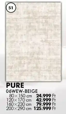 Diego Szőnyeg Pure Beige ajánlat