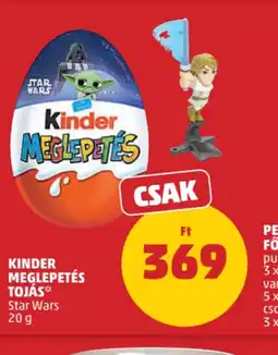 PENNY KINDER MEGLEPETÉS TOJÁS ajánlat