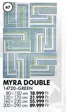 Diego Szőnyeg Myra Double Green ajánlat