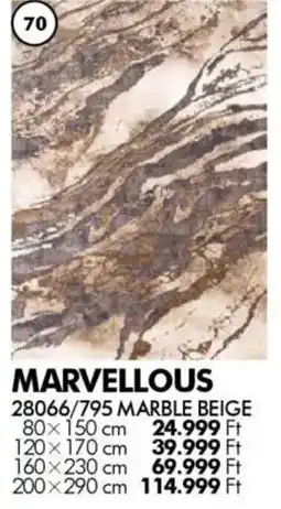 Diego Szőnyeg Marvellous Marble Beige ajánlat