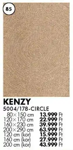 Diego Szőnyeg Kenzy Circle ajánlat