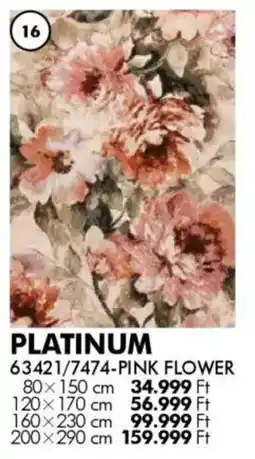 Diego Szőnyeg Platinum Pink Flower ajánlat