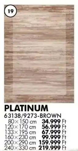 Diego Szőnyeg Platinum Brown ajánlat