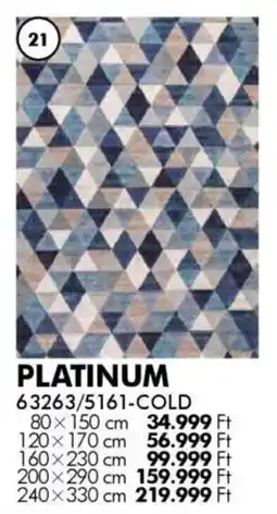 Diego Szőnyeg Platinum Cold ajánlat