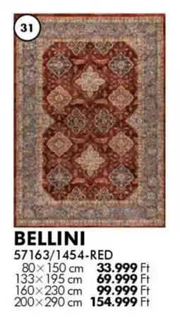 Diego Szőnyeg Bellini Red ajánlat