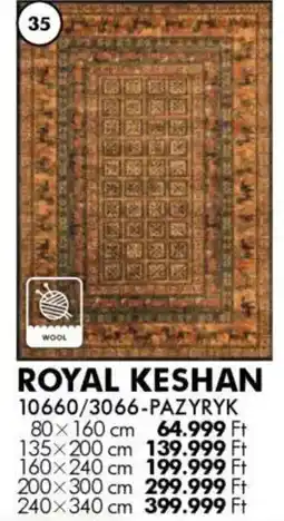 Diego Szőnyeg Royal Keshan Pazyryk ajánlat