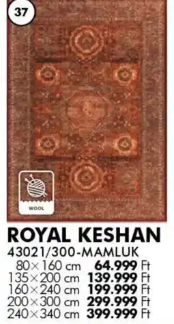 Diego Szőnyeg Royal Keshan Mamluk ajánlat