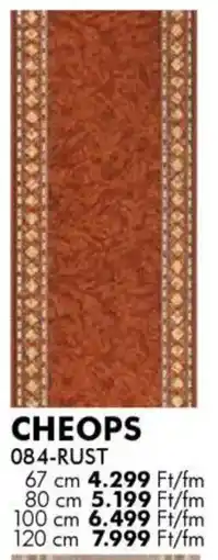 Diego Szőnyeg Cheops Rust ajánlat