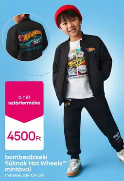 Pepco Bomberdzseki fiúknak Hot Wheels mintával ajánlat