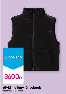 Pepco Rövid mellény lányoknak ajánlat