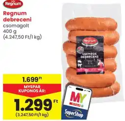 Spar Market Regnum debreceni ajánlat