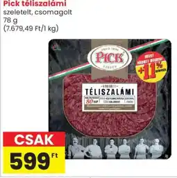Spar Market Pick téliszalámi ajánlat