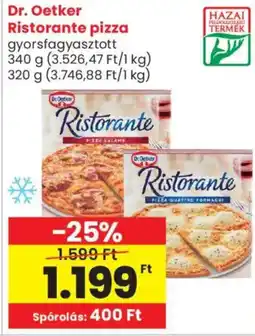 Spar Market Dr. Oetker Ristorante pizza ajánlat