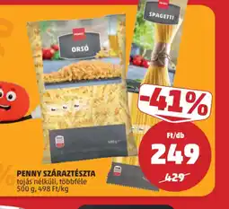 PENNY PENNY száraztészta ajánlat