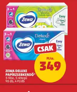 PENNY ZEWA DELUXE PAPÍRZSEBKENDŐ ajánlat