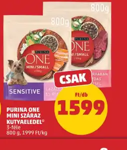 PENNY PURINA ONE MINI SZÁRAZ KUTYAELEDEL ajánlat
