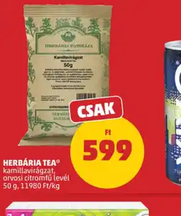 PENNY HERBÁRIA TEA Kamillavirágzat ajánlat
