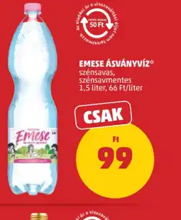 PENNY EMESE ÁSVÁNYVÍZ ajánlat