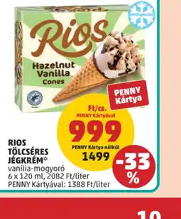 PENNY RIOS TÖLCSÉRES JÉGKRÉM ajánlat