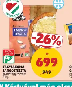 PENNY FAGYLAKOMA LÁNGOSTÉSZTA ajánlat
