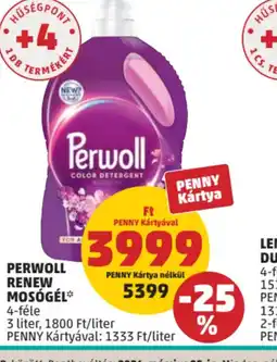 PENNY PERWOLL RENEW MOSGÉL ajánlat
