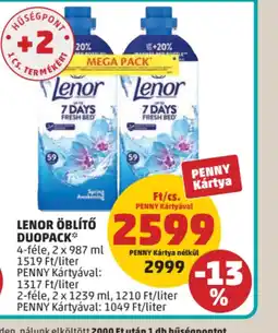 PENNY LENOR ÖBLÍTŐ DUOPACK ajánlat