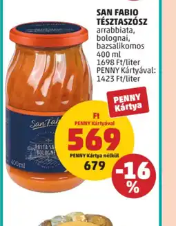 PENNY SAN FABIO TÉSZTASZSZ ajánlat