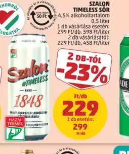 PENNY SZALON TIMELESS SÖR ajánlat